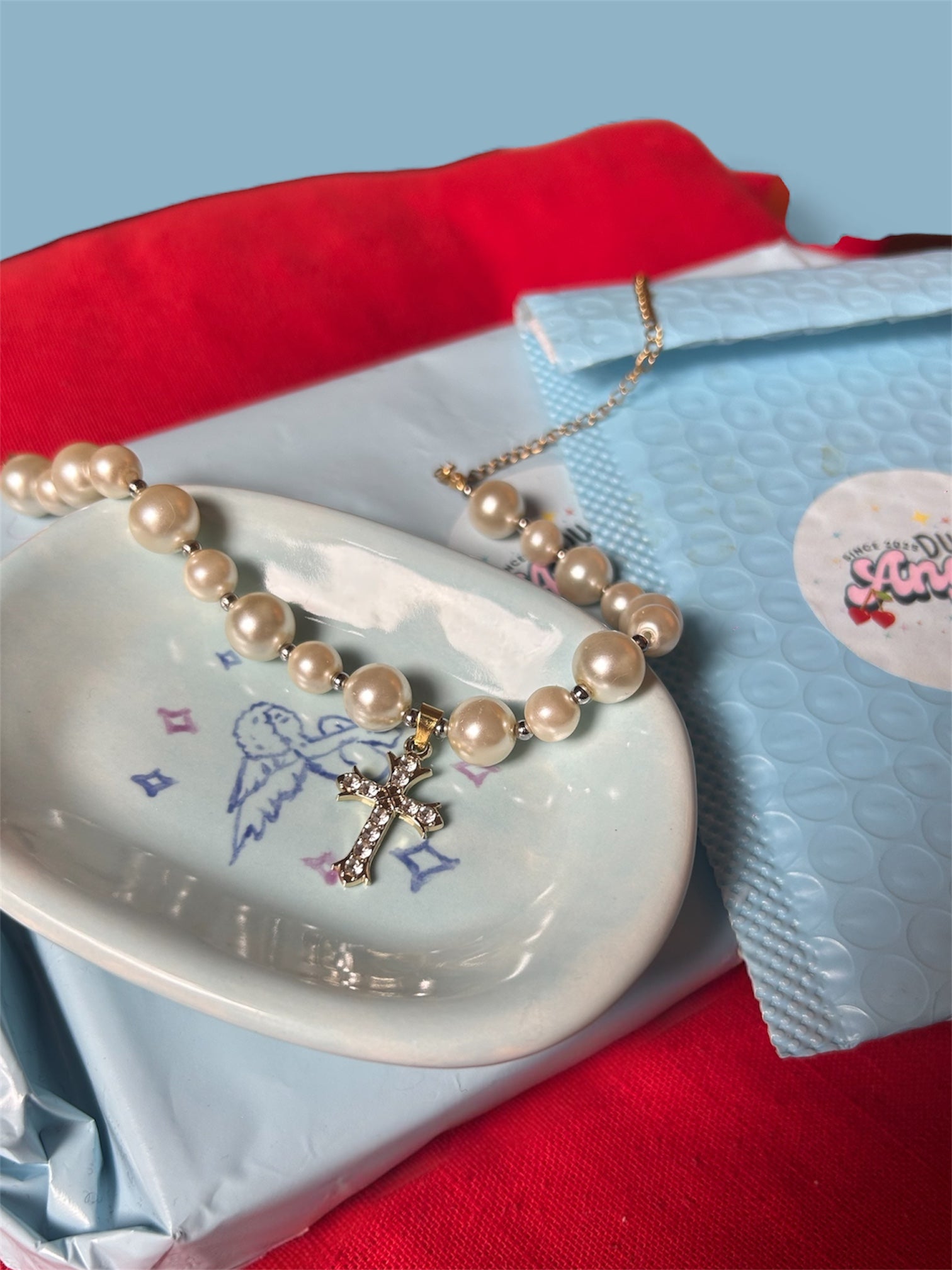 Collar artesanal “la Perla”🪽