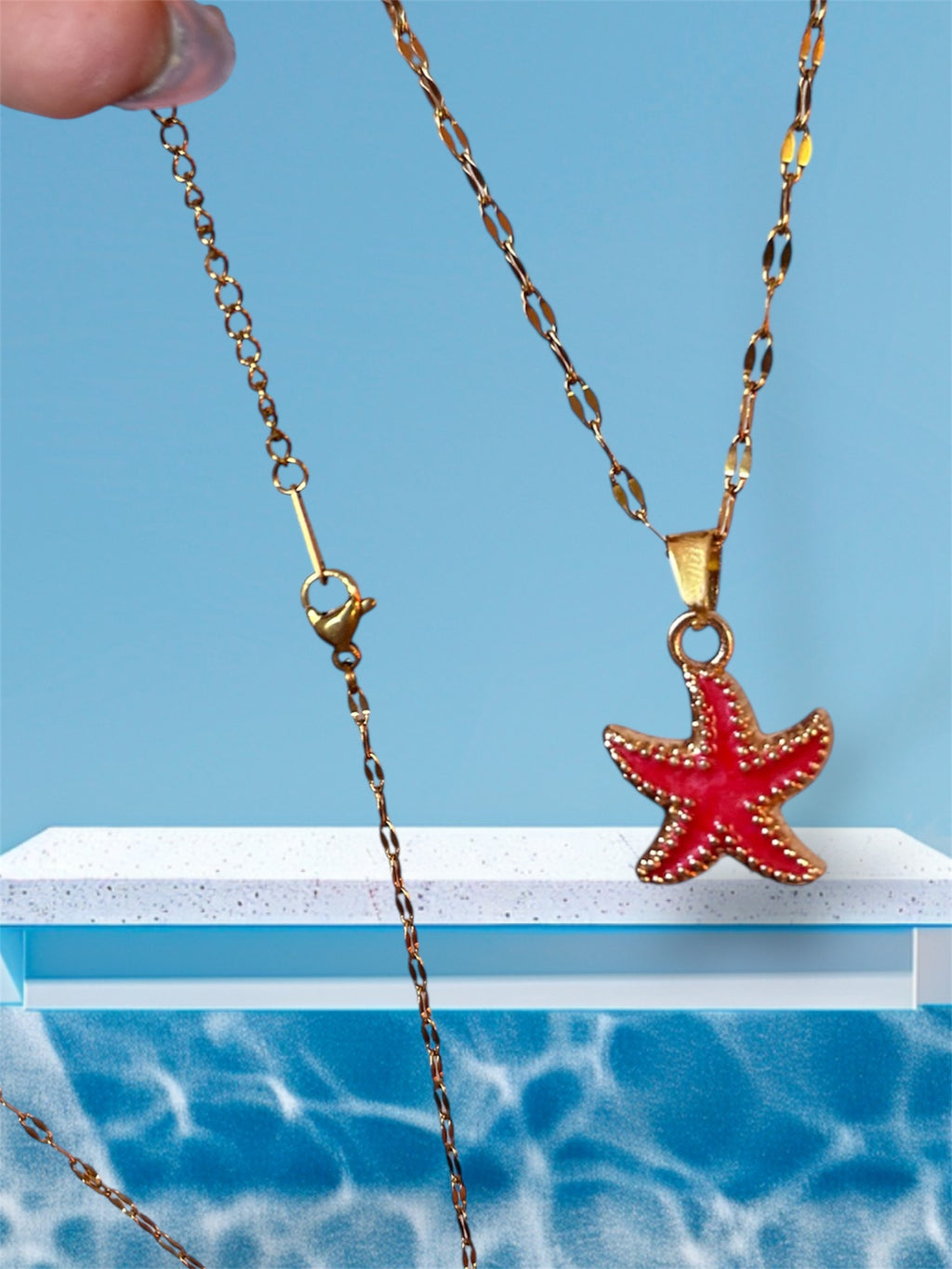 Collar Chapado en oro 18K Ariel