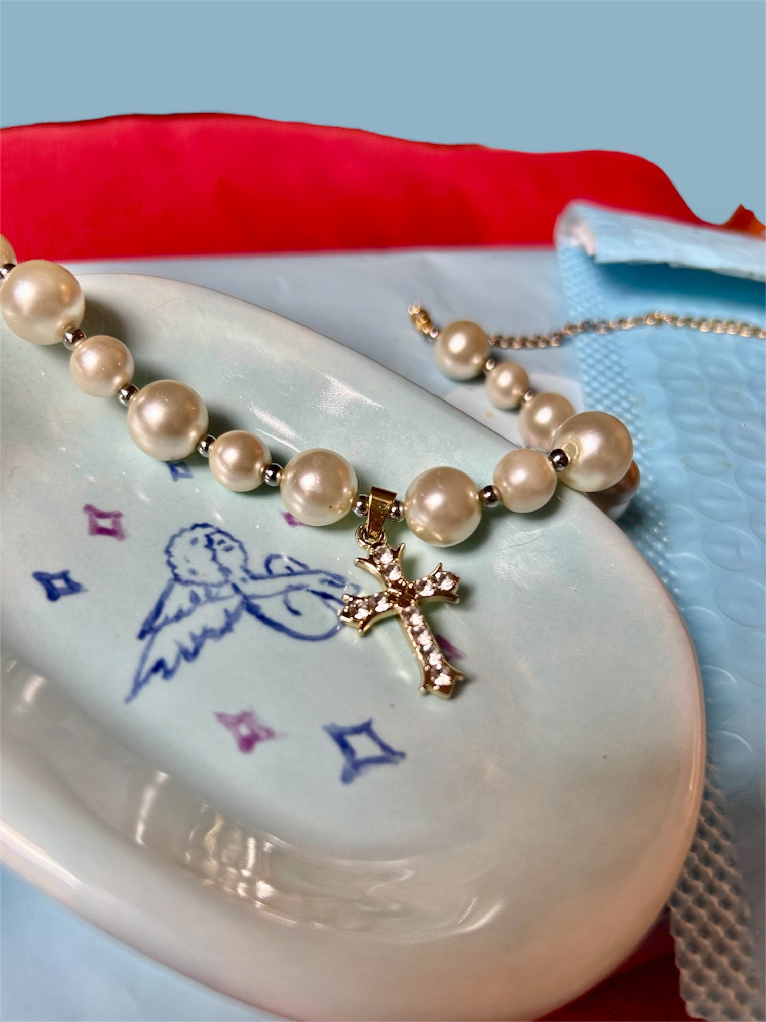 Collar artesanal “la Perla”🪽