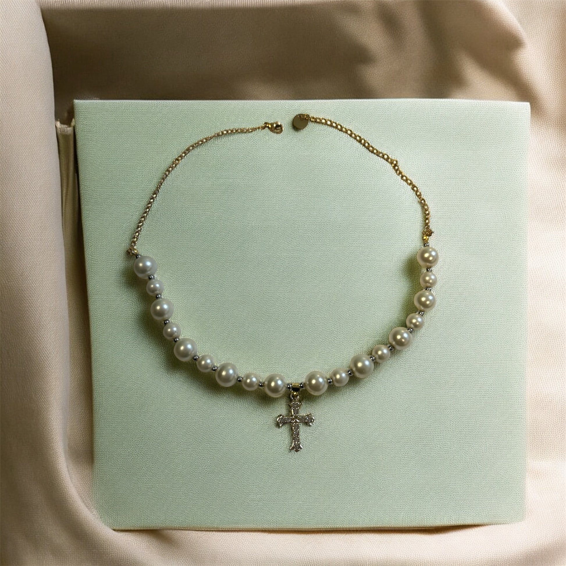 Collar artesanal “la Perla”🪽