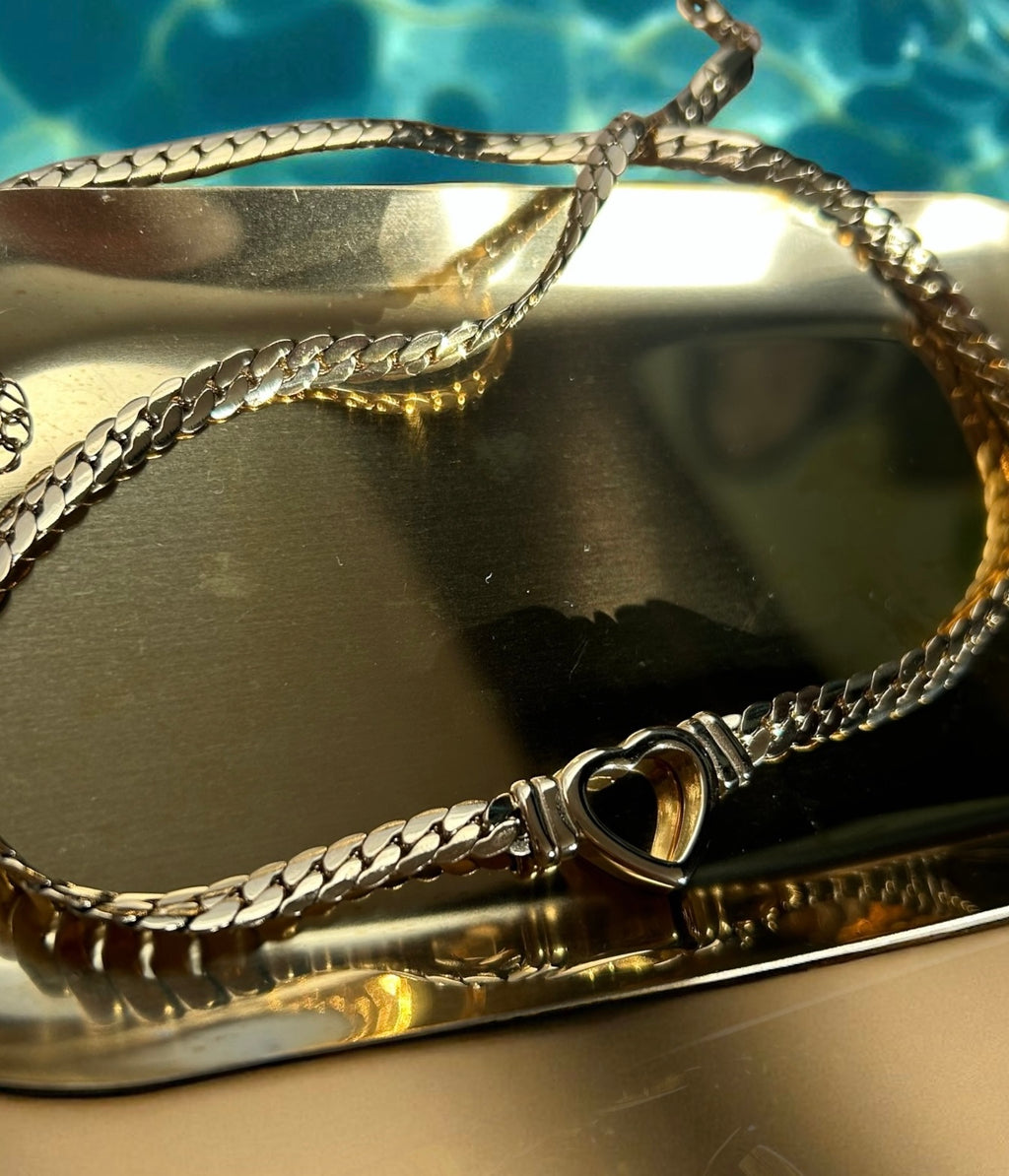 Collar de corazon “Joya de Rose”