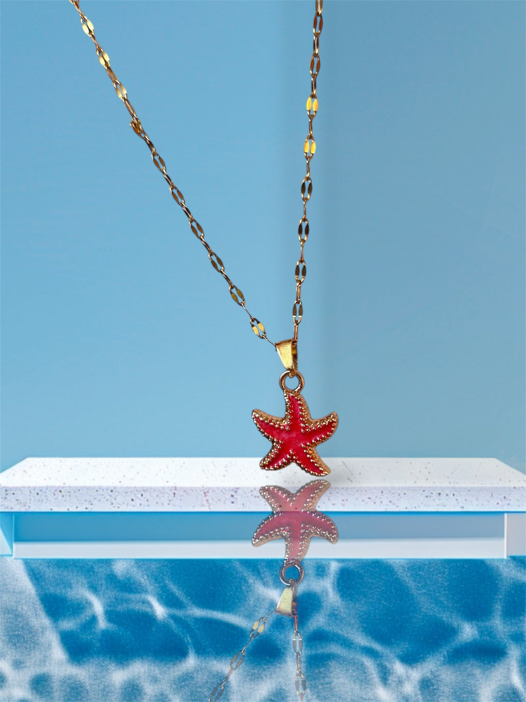 Collar Chapado en oro 18K Ariel