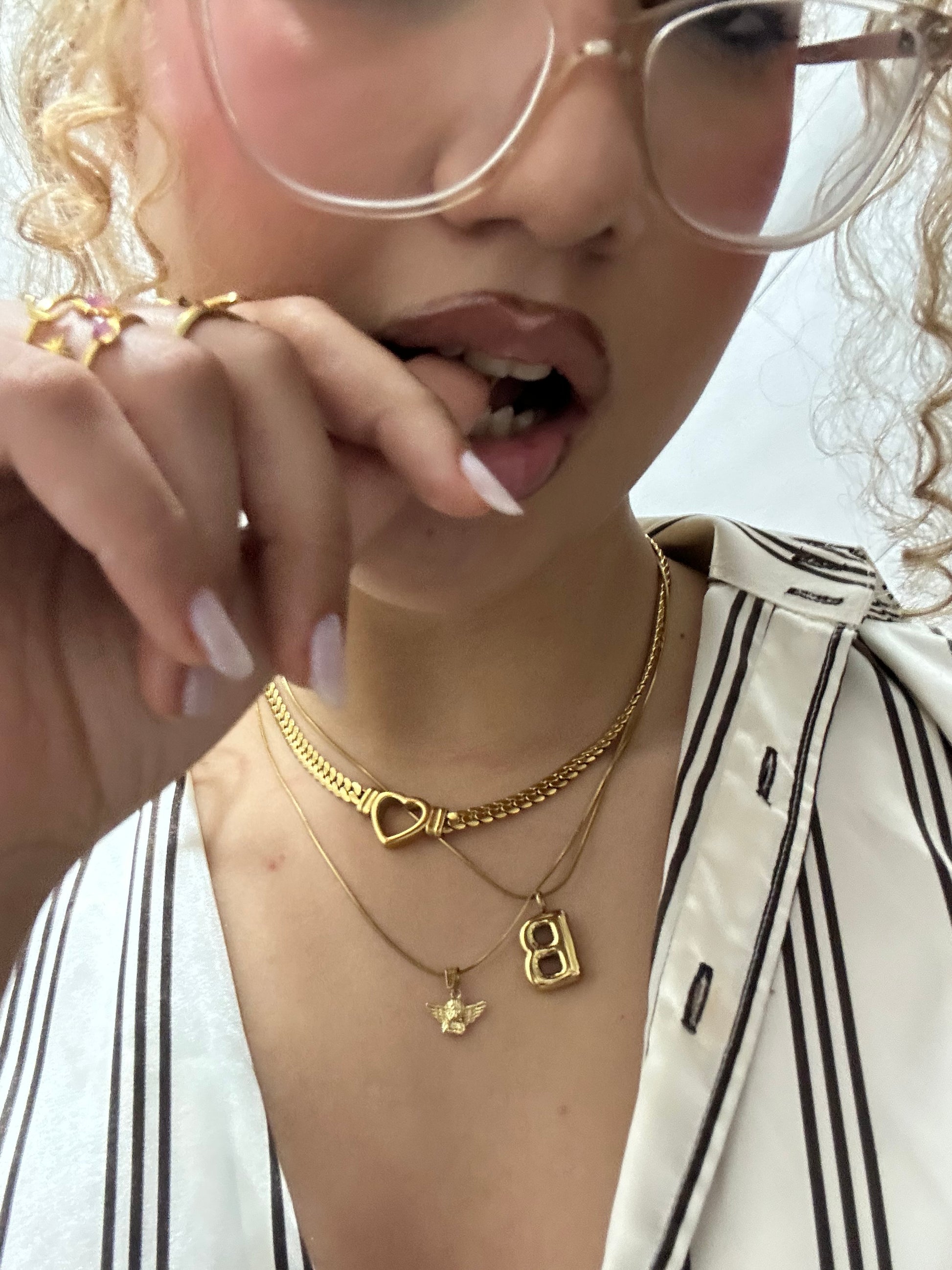 Collar de corazon “Joya de Rose”