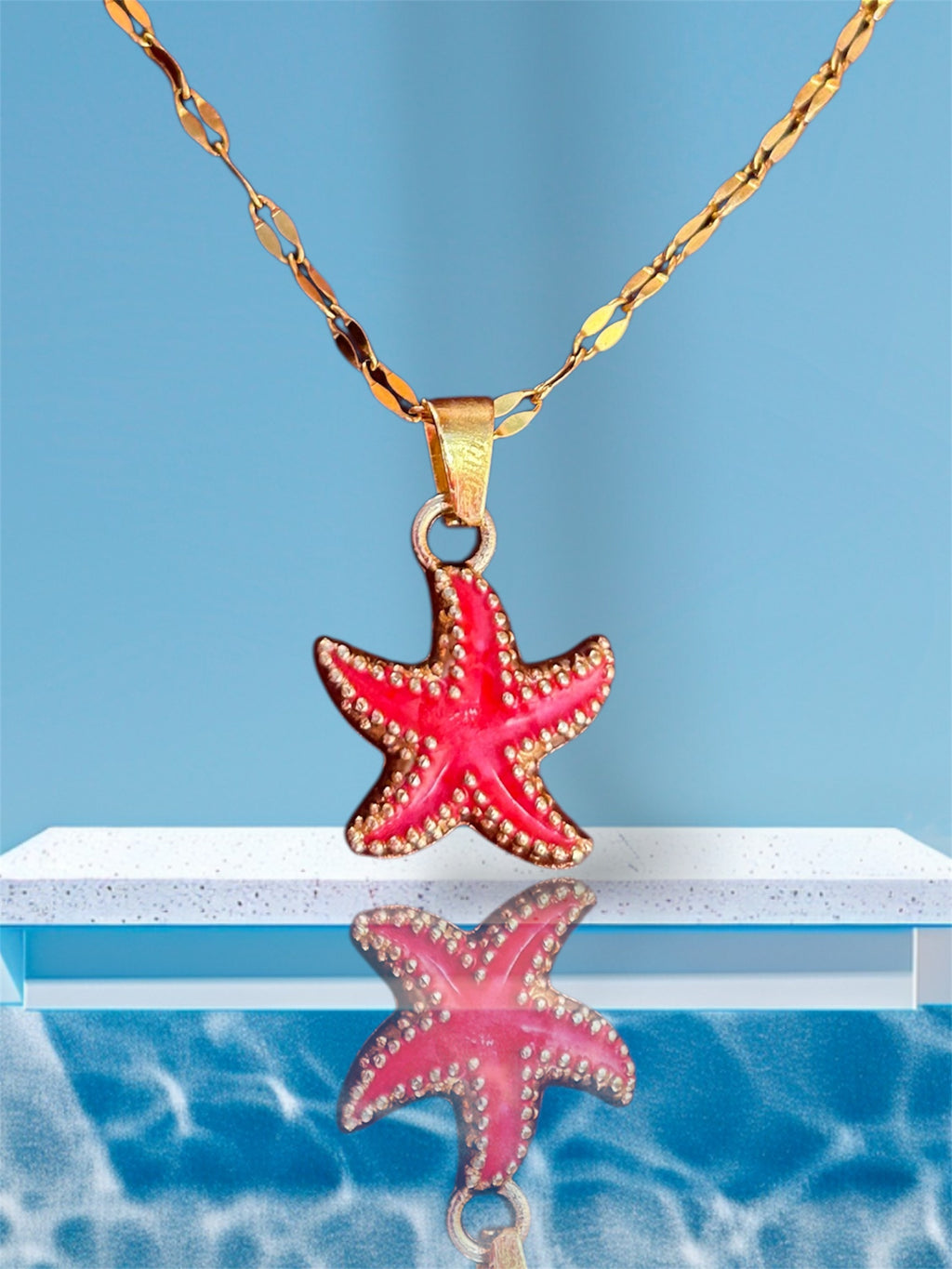 Collar Chapado en oro 18K Ariel