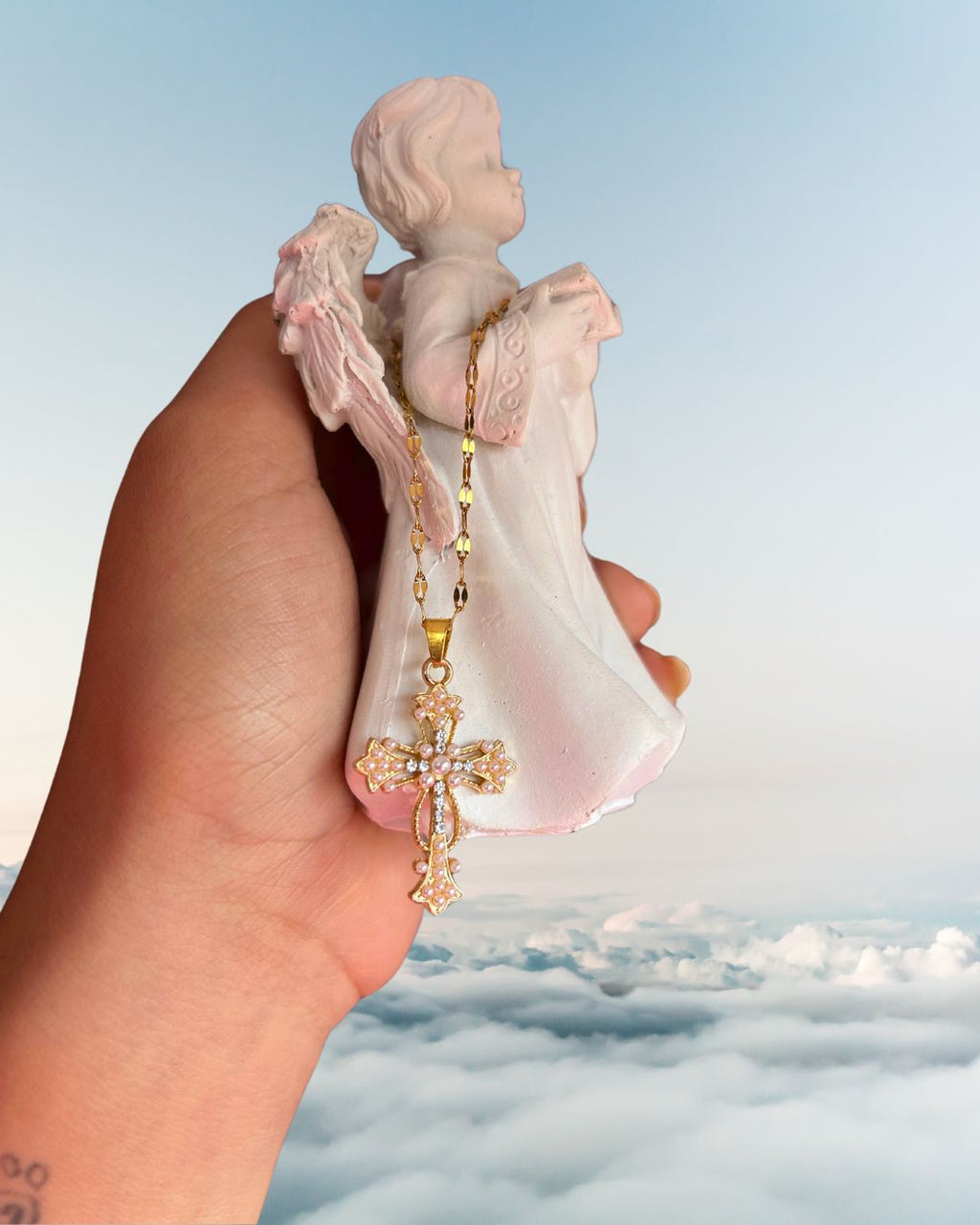 Collar Artesanía Cruz