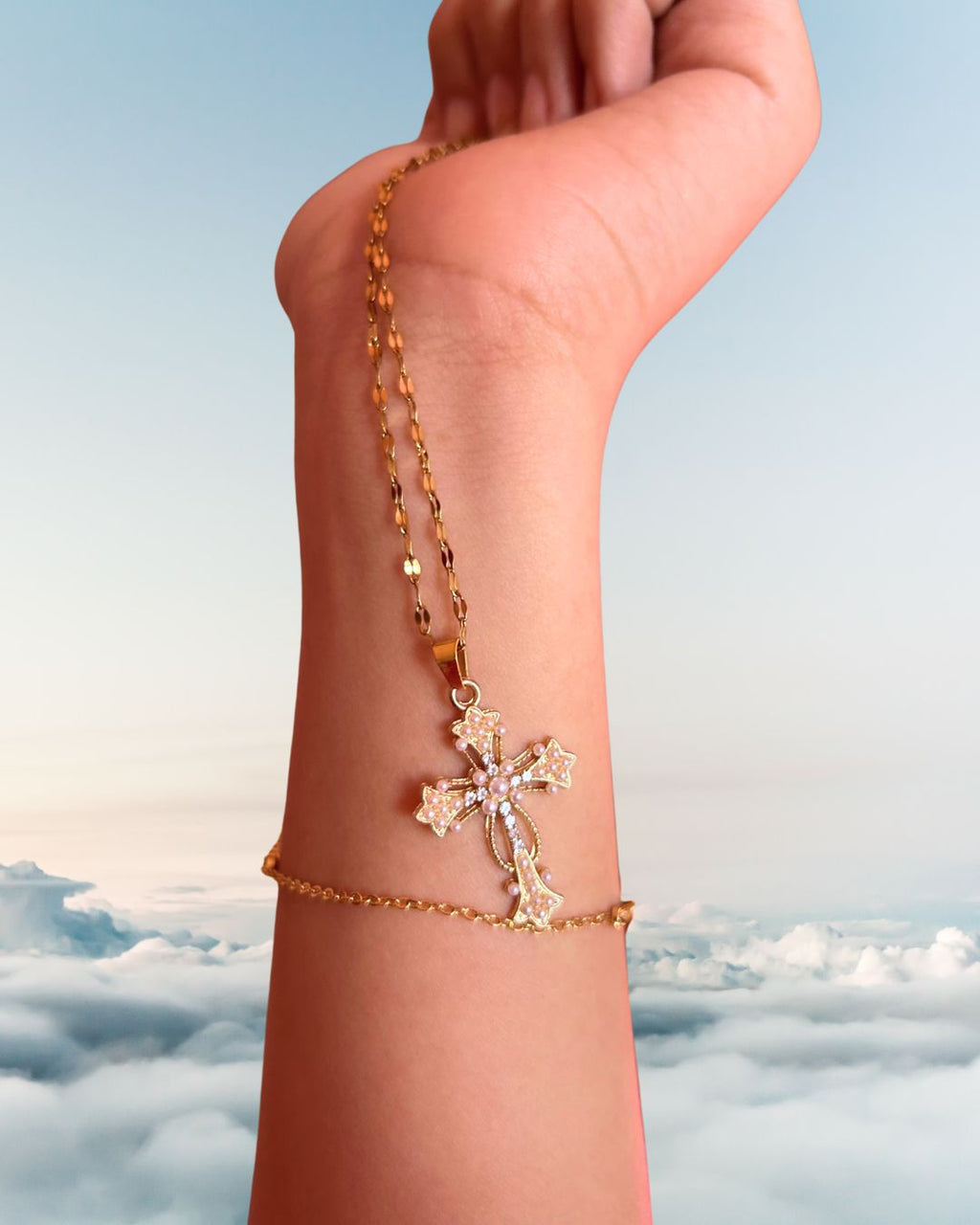 Collar Artesanía Cruz