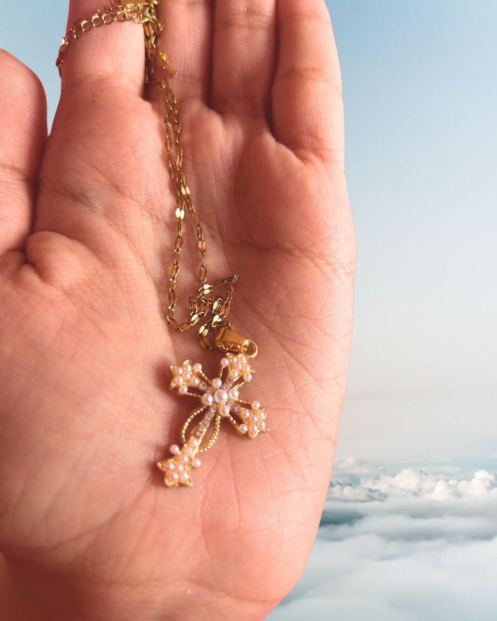 Collar Artesanía Cruz