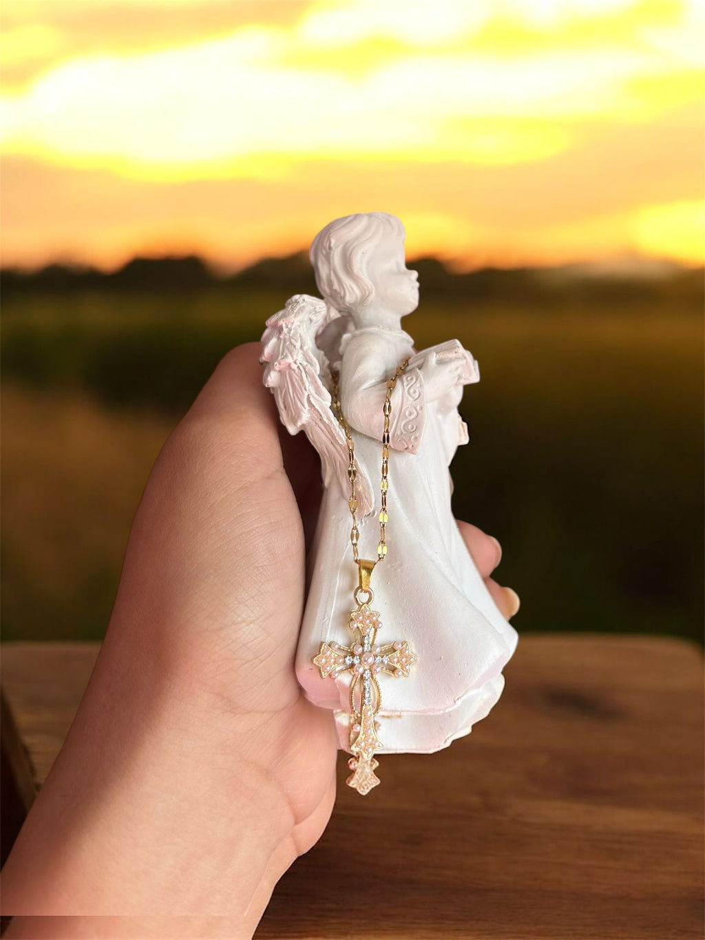 Collar Artesanía Cruz